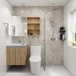 BUJ1820 Prefab Bathroom Pod for Hotel All in One Bathroom Unit
