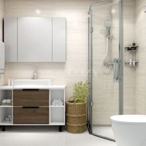 BUJ1624Z Prefab Bathroom for Hotel - All in One Bathroom Unit